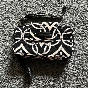 Vera Bradley Black and White Clutch